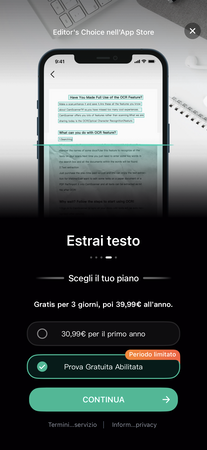 Camscanner pagamento
